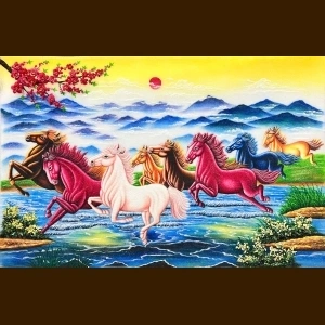 Tranh Đá Quý Mã Đá Thành Công